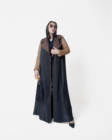 Travel - Colored, Light brown collar coat